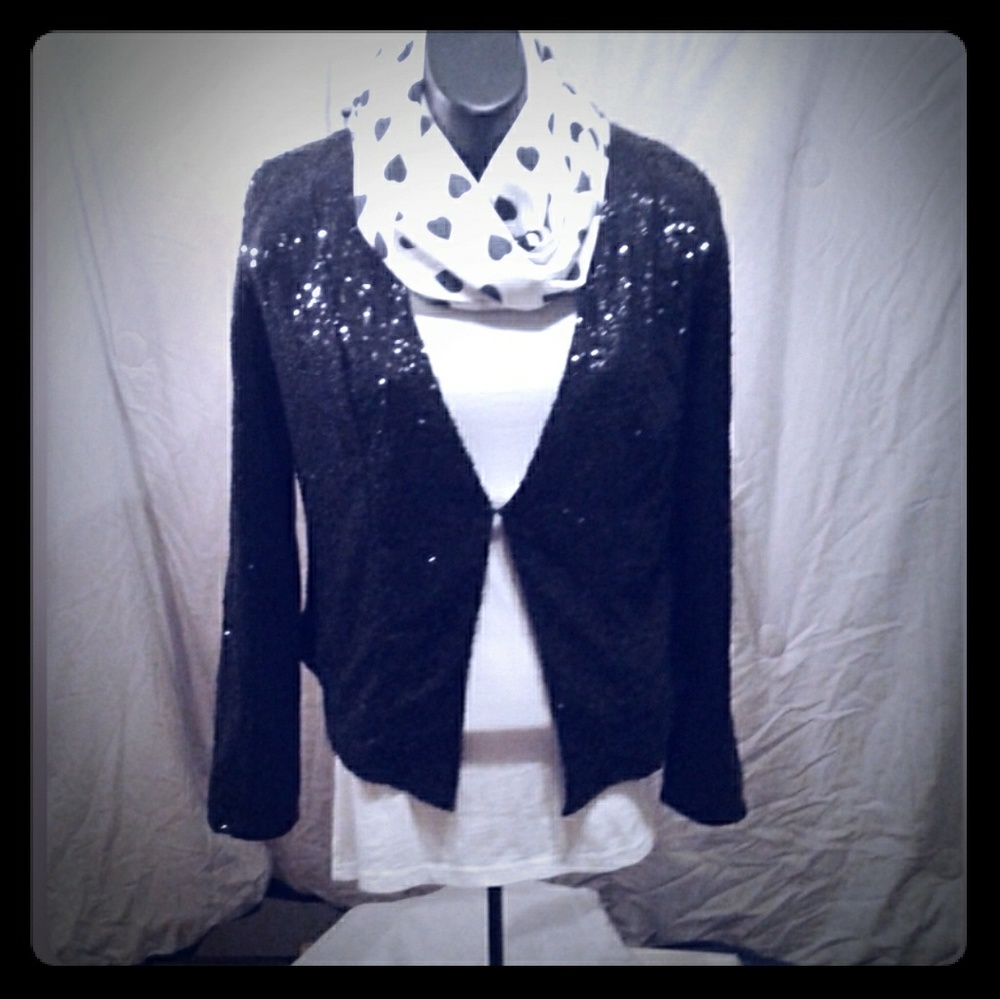 Black Sequin Jacket
